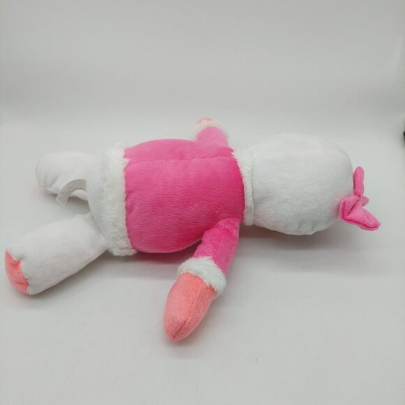 Kellytoy Girl Snowman Pink Jacket Mittens Bow Plush Stuffed Animal 12" Stuffed - Picture 3 of 9